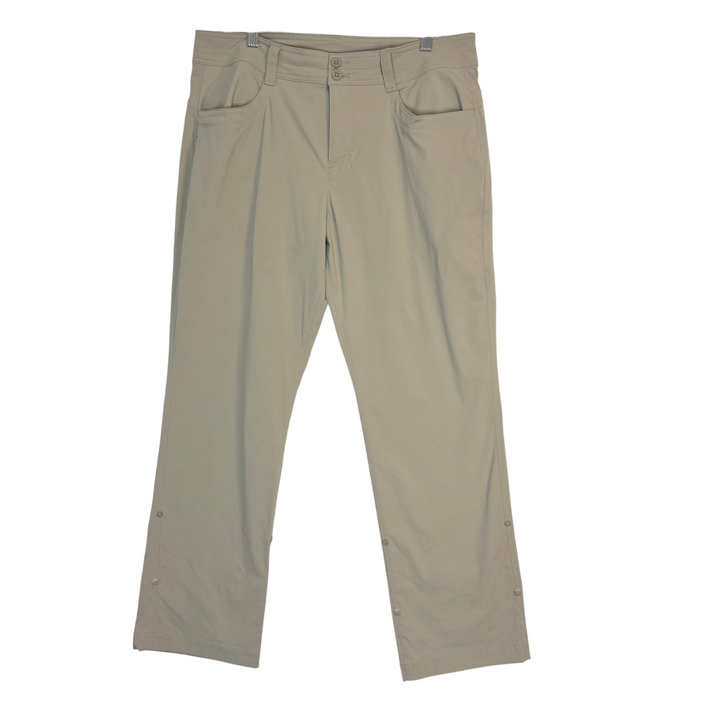 Eddie Bauer Womens Sightscape Horizon Convertible Roll-Up Pants P12 Gorpcore UPF